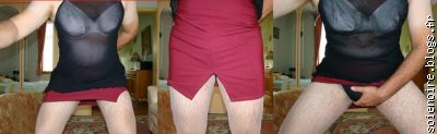 Jack en tenue coquine